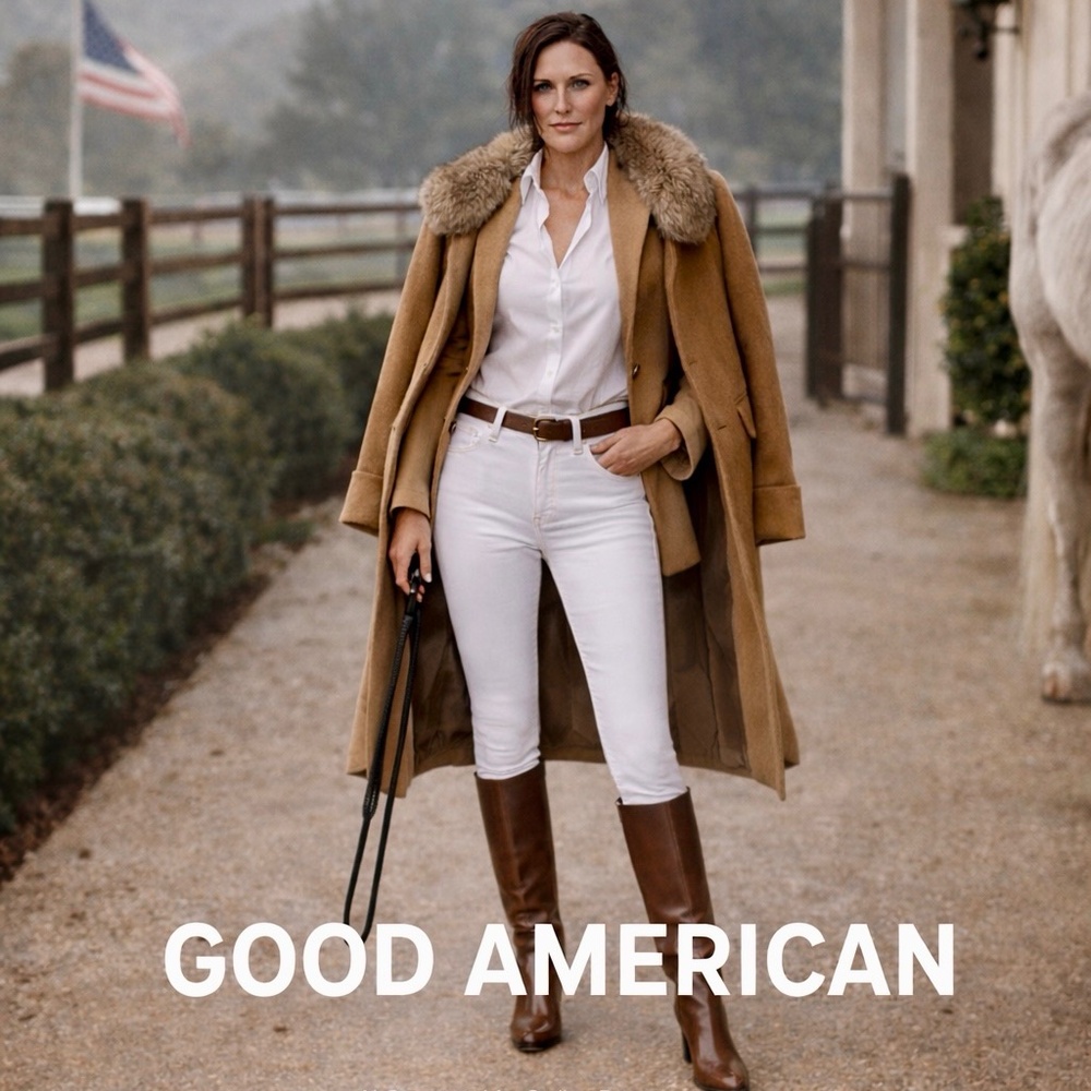 GOOD AMERICAN White Skinny Jeans – Size 25